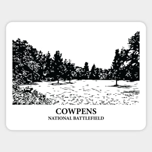 Cowpens National Battlefield Sticker